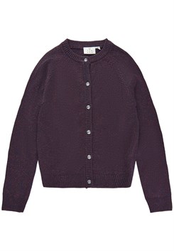 The New Eve Glitter Cardigan - Vintage Violet